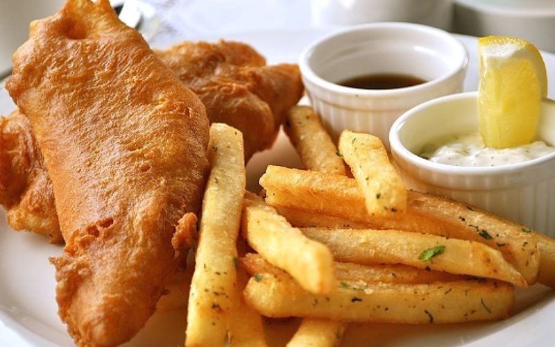 Các bước chế biến fish and chips