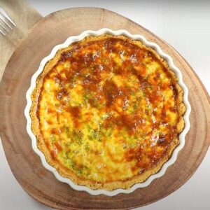 Cách làm món quiche lorraine kiểu Pháp